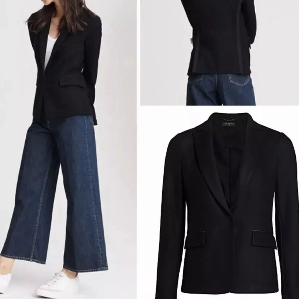 Rag & Bone Lexington Blazer In Black size 2
